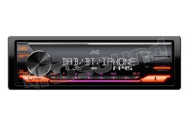 KD-X482DBT - Autoradio 1 Din Usb Bluetooth Dab 13 Band JVC KD