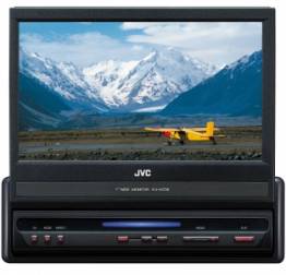 JVC KV-M706 - Monitor widescreen da 7 pollici motorizzato