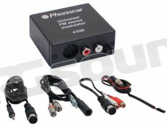 Phonocar 4/030 - Interfaccia audio aux in (FM) con control gain