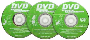 Pioneer CNDV-80MT - DVD con mappe aggiornate (2008)