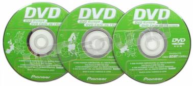 Pioneer CNDV-80MT - DVD con mappe aggiornate (2008)