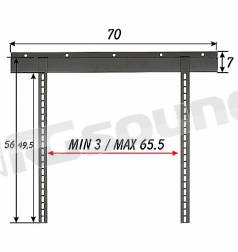 Prandini 520  Supporti TV LCD Plasma Proiettori - Supporti da soffit