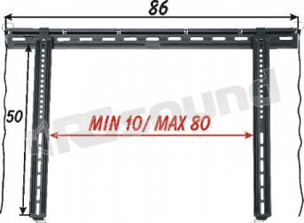 Prandini 520  Supporti TV LCD Plasma Proiettori - Supporti da soffit