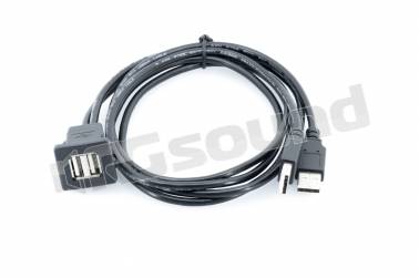 RG Sound Doppia USB unita a pannello con cavi da 100 cm