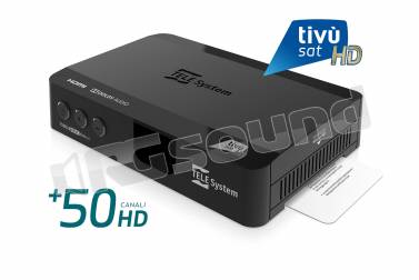 TeleSystem TS9018HEVC decoder tivùsat HD