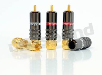 Thender 49-122A connettori RCA hi-end per cavo 10mm