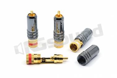 Thender 49-510 connettori RCA hi-end per cavo 10mm