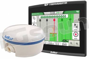 AV Map G7 Ezy Farmnavigator + Turtle Smart GPS/GNSS