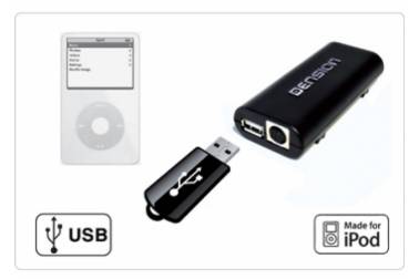 Dension 7137496 Gateway Lite USB iPod - PORSCHE 911 (996) dal 2003 al 2005 Boxter (986) dal 2003 al 2004 Cayenne dal 2003 al 2004