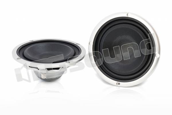 MM4 Silver Midrange con cono in fibra di vetro a doppio strato