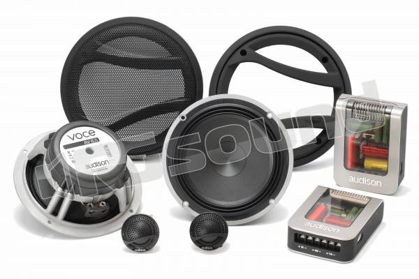 AV K6 Kit due vie di alta qualità da 165 mm serie Voce con griglie e accessori