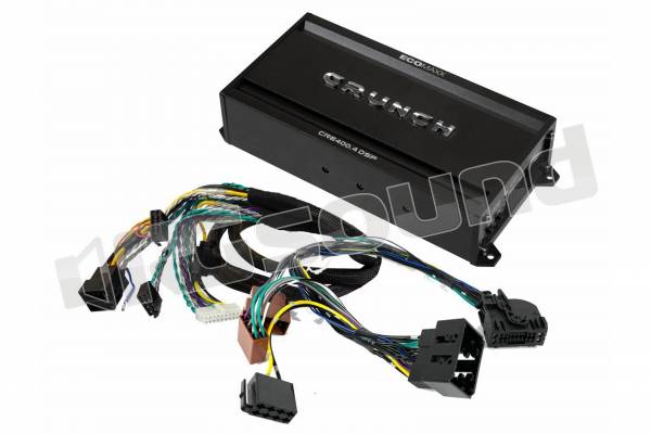 CRE400.4-M28 Amplificatore a 4 canali in classe A/B con DSP full HD a 6 canali Plug & Play Mercedes-Benz