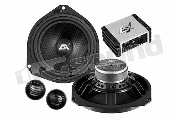 QXFA6.2C Sistema a due vie con amplificatore, dedicato per Ducato, Boxer, Jumper, Movano e Ford Ka