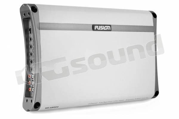 010-01500-00 MS-AM504 amplificatore nautico a 4 canali in classe AB con potenza RMS 4x65W a 4 Ohm