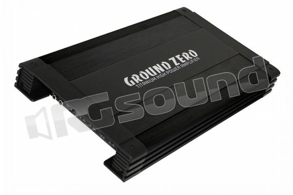 GZTA 4125X-B Amplificatore a 4 canali in classe AB - Finitura nera