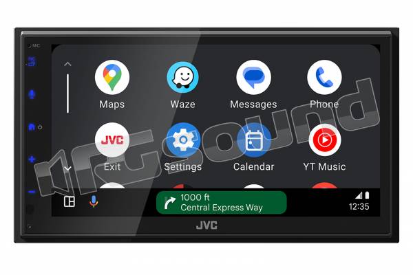 KW-M695DBW Monitor alta risoluzione con Apple CarPlay / Android Auto wireless