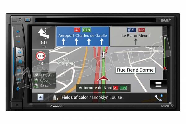 AVIC-Z730DAB-C Monitor 6.2" con sistema di navigazione per camper e DAB+