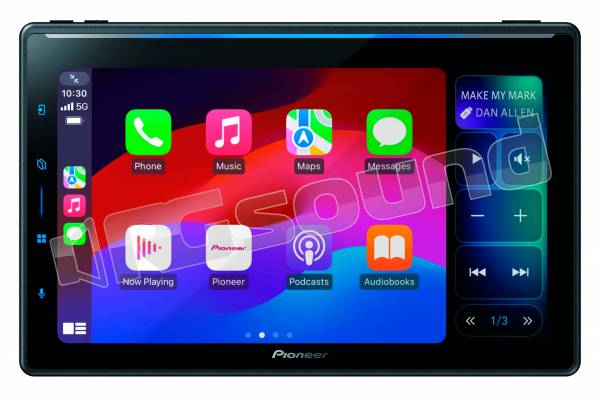 SPH-EVO107DAB-D7 Monitor 10,0" Wi-Fi, USB, HDMI, radio DAB+, Bluetooth, Apple CarPlay e Android Auto wireless con kit per Ducato 7