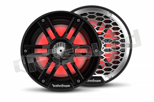 M2-65B altoparlanti coassiali 165mm a 2 vie, con illuminazione LED, finitura nera