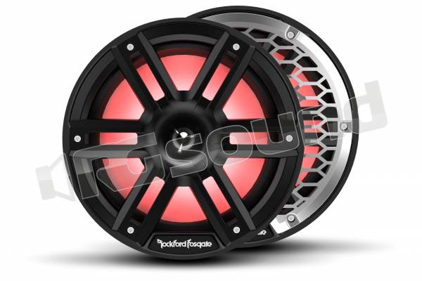 M2-8HB altoparlanti nautici a 2 vie 20cm con illuminazione LED - finitura nera