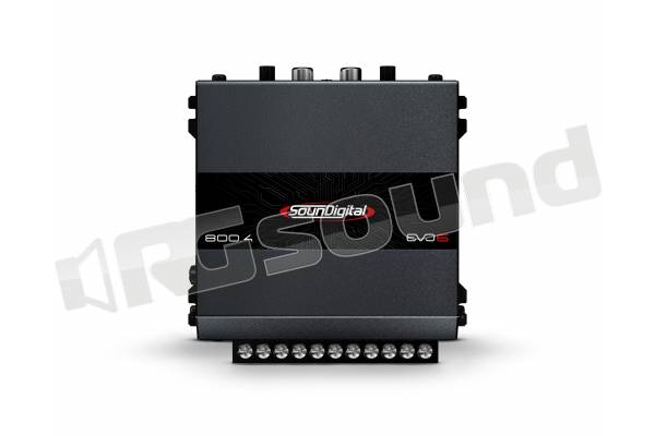 800.4 EVO 6.0 - 4 Ohm amplificatore compatto 4 canali