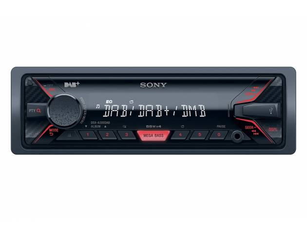 SONY DSXA300DAB RECEPTOR MULTIMEDIA PARA EL COCHE CON RADIO DAB, USB Y  BLUETOOTH