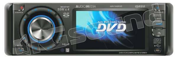 Audiomedia AMV308RVD - AMV 308 RVD - DiVX - USB-SD card - DVD