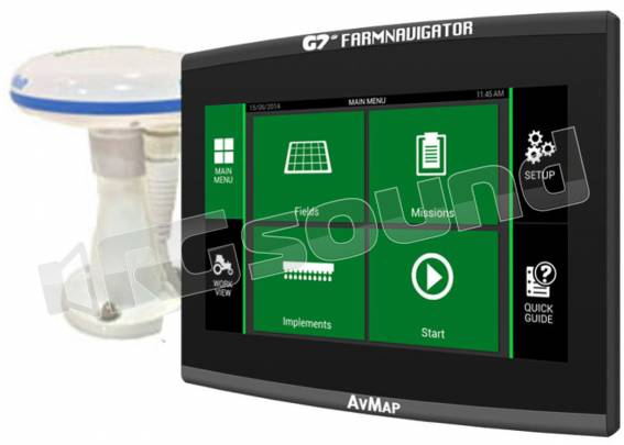 AV Map G7 Farmnavigator NO