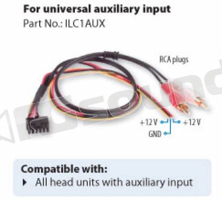 Dension 7137248 - ILC1AUX - cavo RCA per ICE LINK LITE