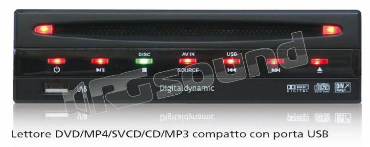Digitaldynamic DVP-1000M - DVD DivX USB