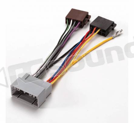 Phonocar 8/528-1 câble adaptateur antenne autoradio universel iso->din  multicolore PHONOCAR