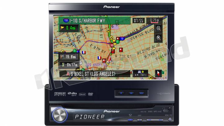 Pioneer Avic-X3BT-1 - monitor navigatore DVD DiVX bluetooth - Avic-x3 BT