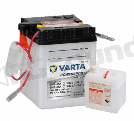 Varta 6N4-2A-2 / 6N4-2A-4 6N4-2A-7 / 6N4A-2A-4