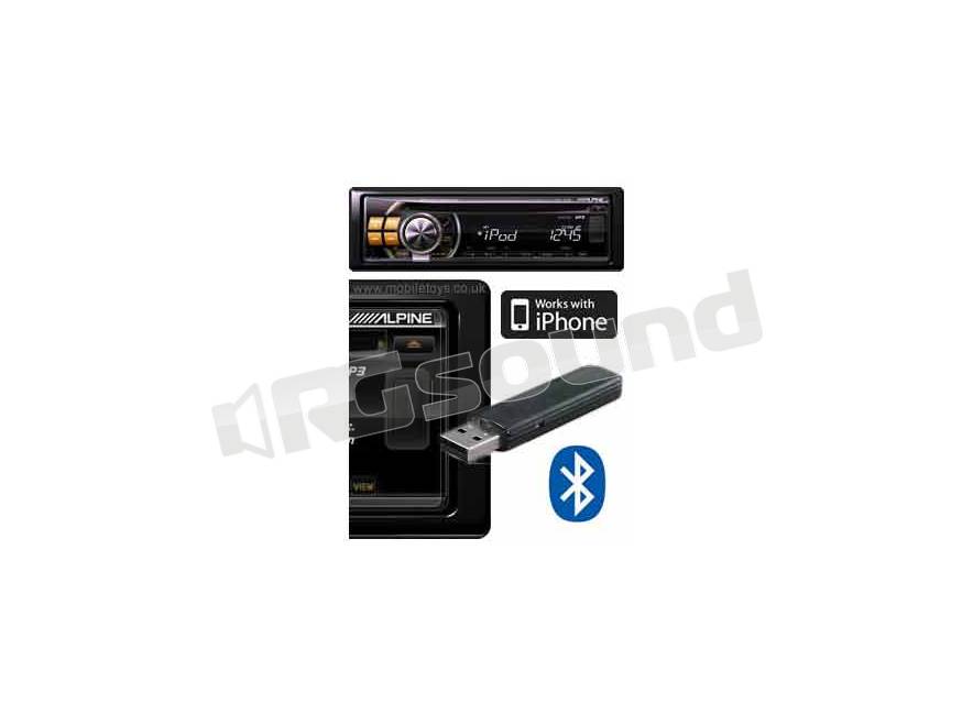 Câble Audio/vidéo IPhone/iPod Dock Alpine KCE-435iv - Neuf, Pour Autoradio