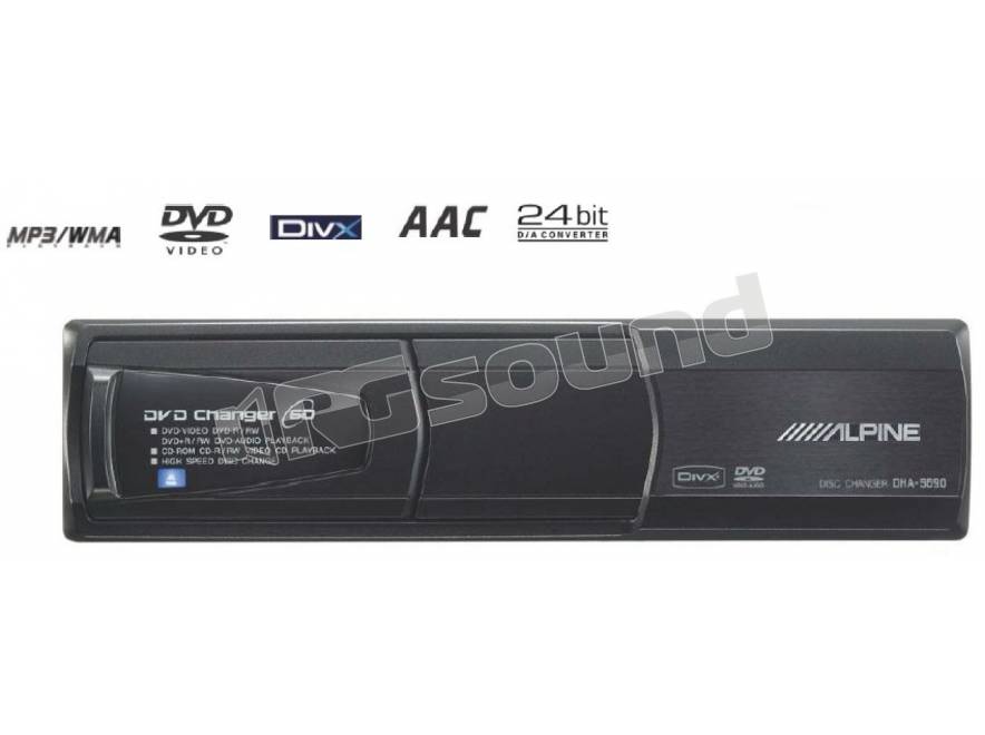 Alpine DHA-S690 Changer DVD DiVX | Player DVD - USB - SD