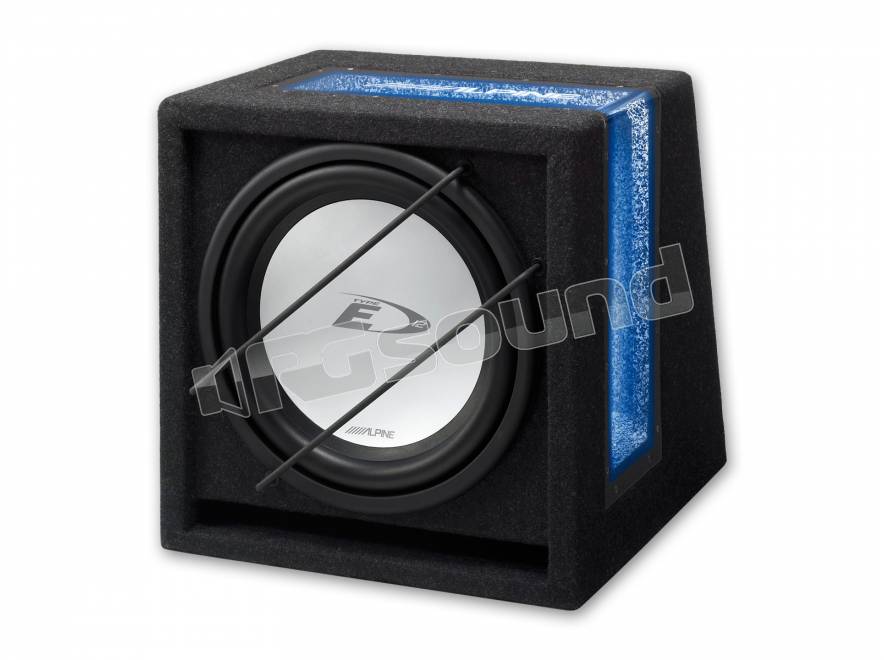 Subwoofer Alpine SBG-844BR Da 8'' - 400W Massimi, Cassa Bass Reflex Con Luce Blu - Foto 7