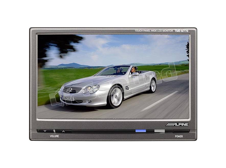 Alpine TME-M770S | Monitor LCD - tetto - poggiatesta - Monitor LCD