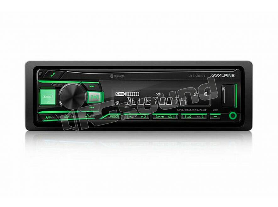 Alpine UTE-200BT autoradio con USB e Bluetooth per veicoli commerciali ...