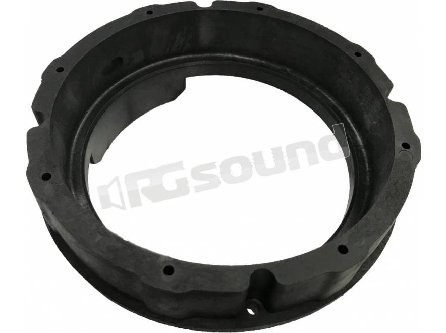 Anelli per Bordi in Gomma Altoparlanti, Ricambio Anello Surround 6 Pollici Altoparlante Bordo Perforata delle Parti di Altoparlanti Sostituzione Modello 141C Incollaggio con Colla 2 Pezzi