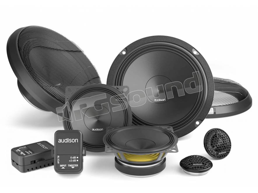 Audison APK 165 kit casse auto a due vie 165mm, potenza RMS 100W a 4 Ohm set adattatori altoparlanti per NISSAN Micra dal 2003 Predisposizione Anteriore