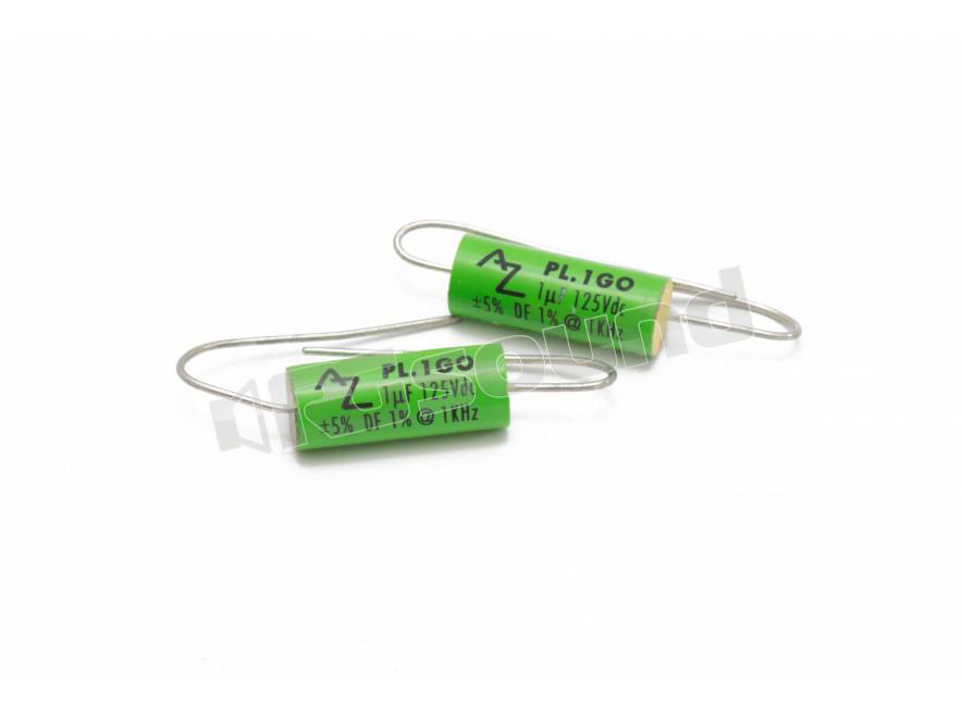 10 PCs BI Polar BP CAP AL NP Non-Polarized 1UF 1MF 50V AXIAL - Foto 2