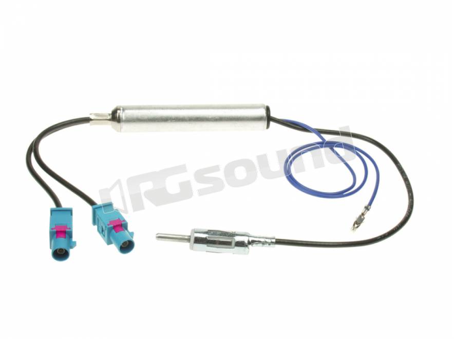 Alpine Kit mascherina autoradio ISO e chiavi PEUGEOT 306 adattatore antenna 