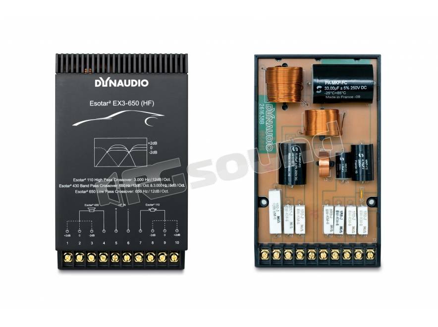 Dynaudio Esotar2 EX3 650 Altoparlanti Crossover