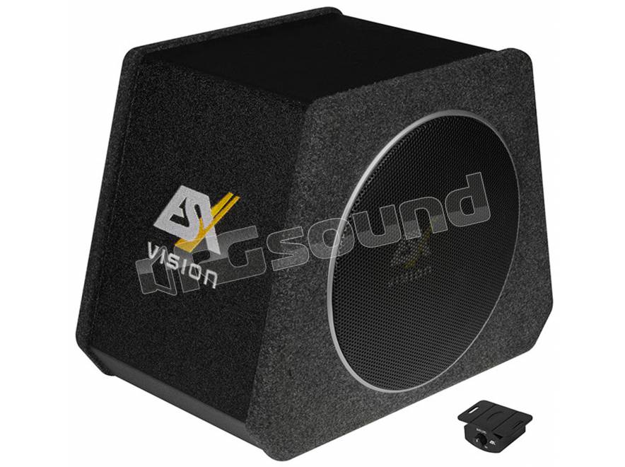 Audio auto SUBWOOFER ATTIVO SUBWOOFER ruota di scorta ESX q300a CON AMPLIFICATORE ESX q300a
