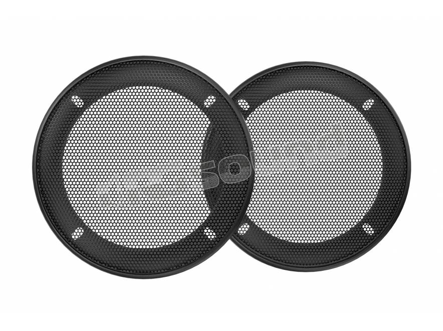ETON GR13 Coppia Di Griglie Per Altoparlanti 130mm: Coperture In Metallo Con Struttura Esagonale Per Auto E Camper