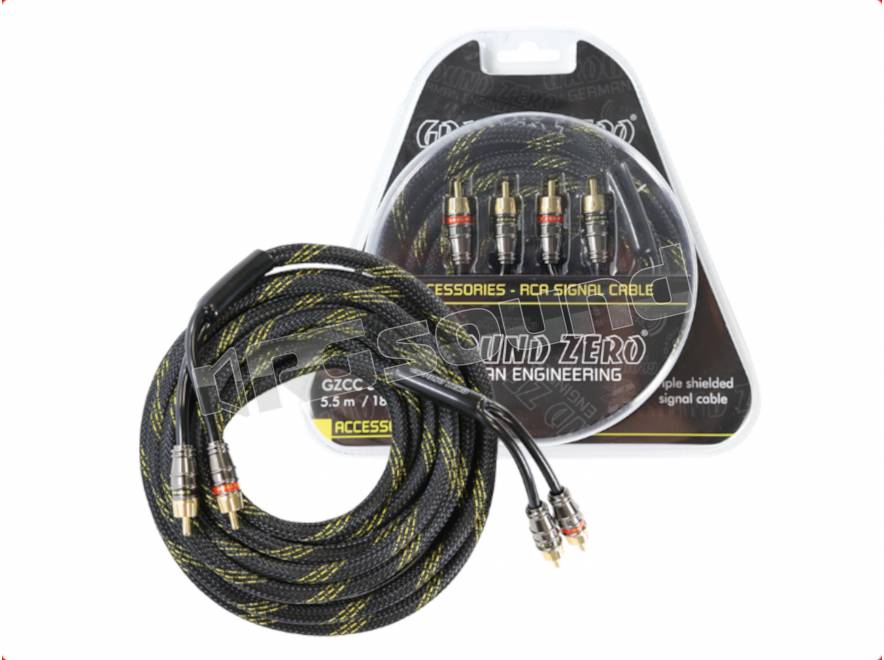 Cavo Pre Segnale Audio Auto Proel SGN 1000 Tripla Schermatura Con Controllo Remoto 12V
