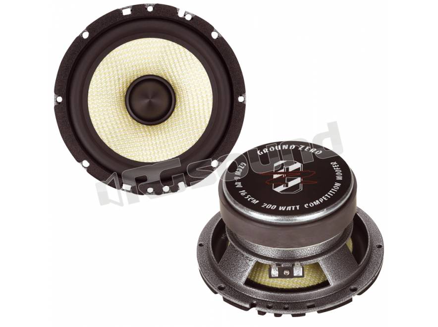 カーオーディオ GROUND ZERO COMOETITION GZCW 6-4 Y GROUND ZERO COMOETITION GZCW 6-4 Y
