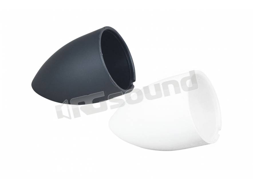 Alloggiamento Per Tweeter GZTH 25-28B | Per GZRT 25SQ E GZUT 28SQ | Superficie Gommata Nera, 1 Paio