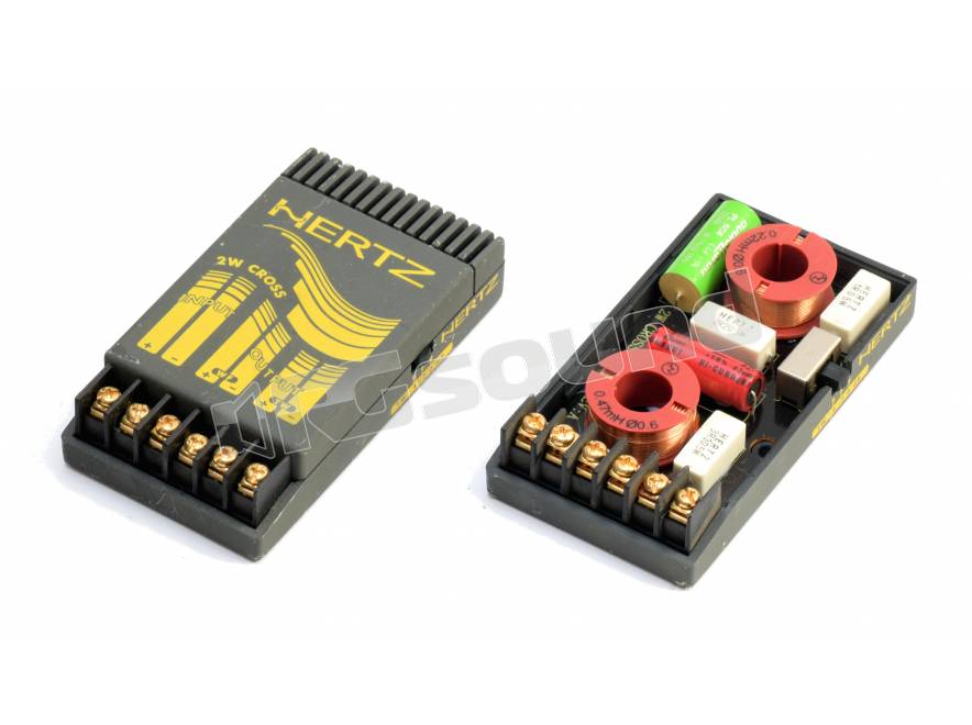 Crossover Passivo 2 Vie Per Auto, 100W RMS, Con Protezione Da Sovracorrente E Dissipatore, Universale