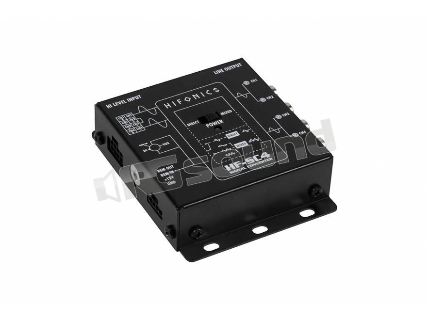 Hifonics TRX4004DSP processore 4 canali 4x100W | Processori amplificat